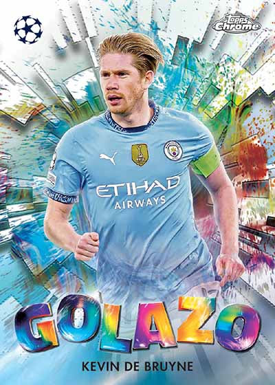 2024-25 Topps Chrome® UEFA Club Competitions - Hanger Box
