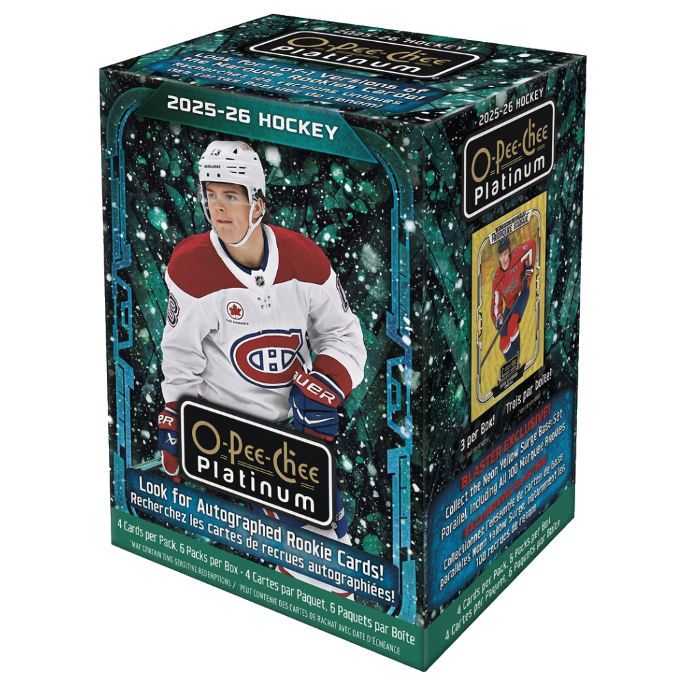 2025-26 O-Pee-Chee Platinum Hockey Blaster Box