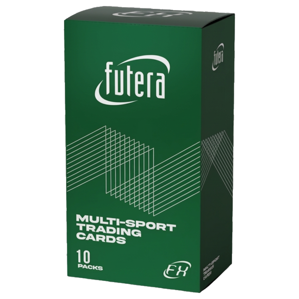 2026 Futera FX Multi-Sport Series 1 hobby box med samlarkort för sportentusiaster.
