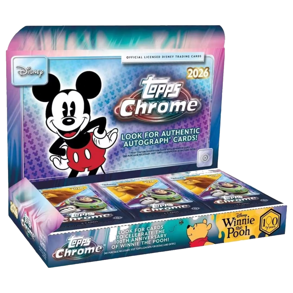 2026 Topps Chrome Disney Hobby Box