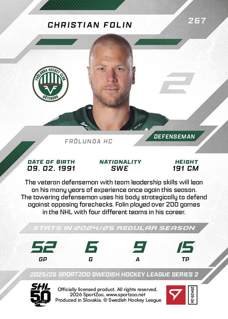 267 FHC Christian Folin BASE
