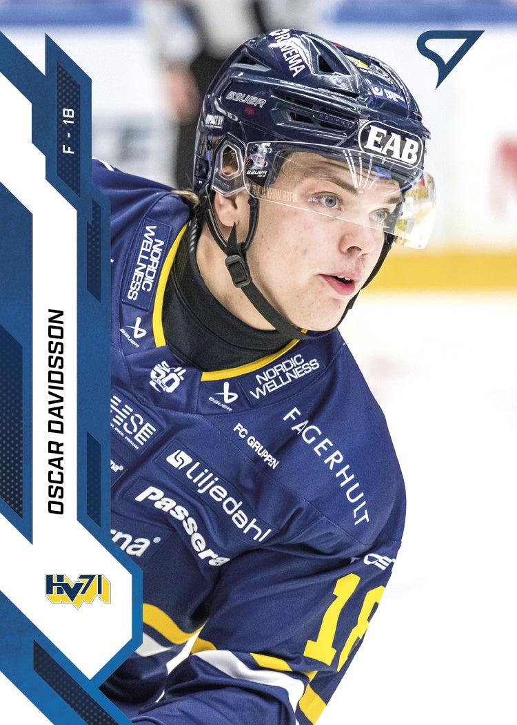 329 HV71 Oscar Davidsson BLUE