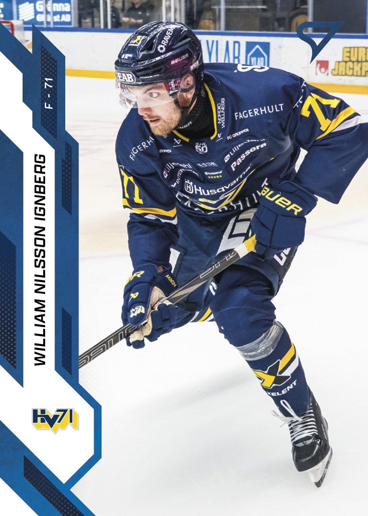 331 HV71 William Nilsson Ignberg BLUE