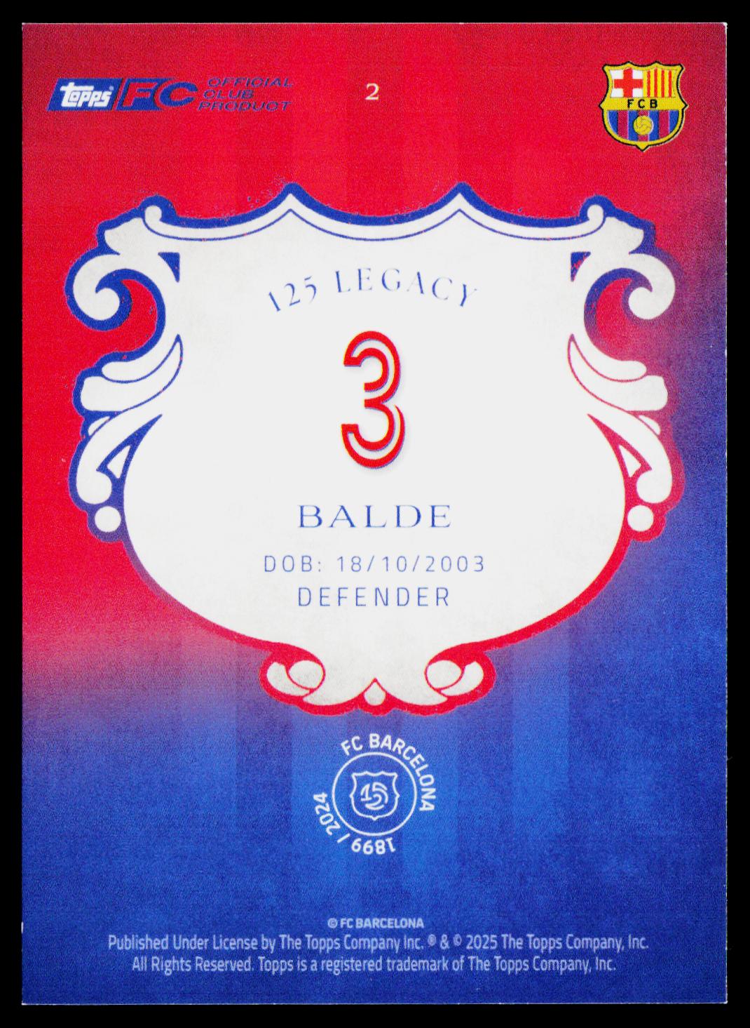 Alejandro Balde FC Barcelona