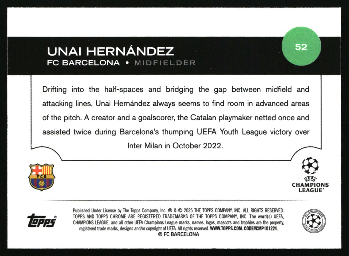 Unai Hernández RC FC Barcelona