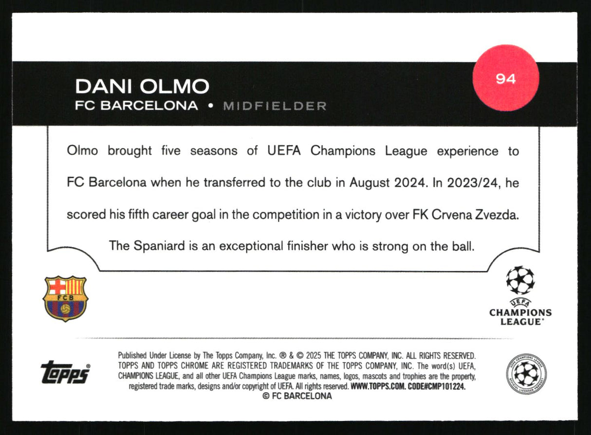 Dani Olmo FC Barcelona