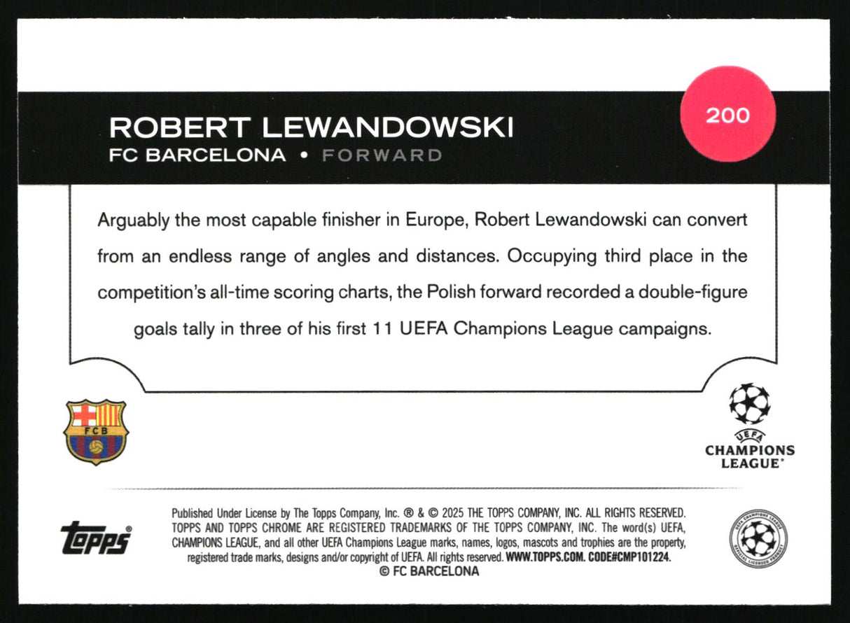 Robert Lewandowski FC Barcelona
