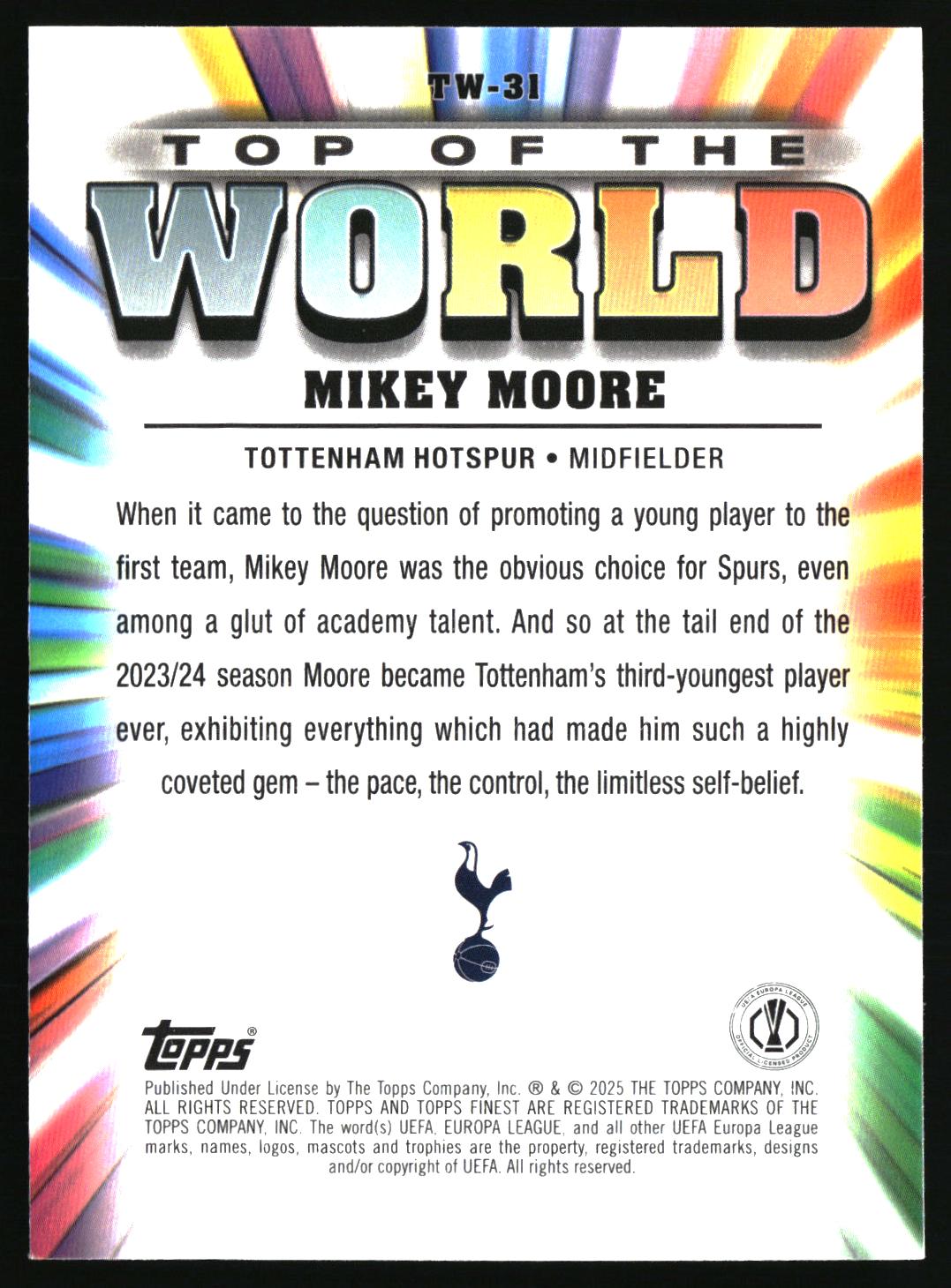 Mikey Moore Tottenham Hotspur