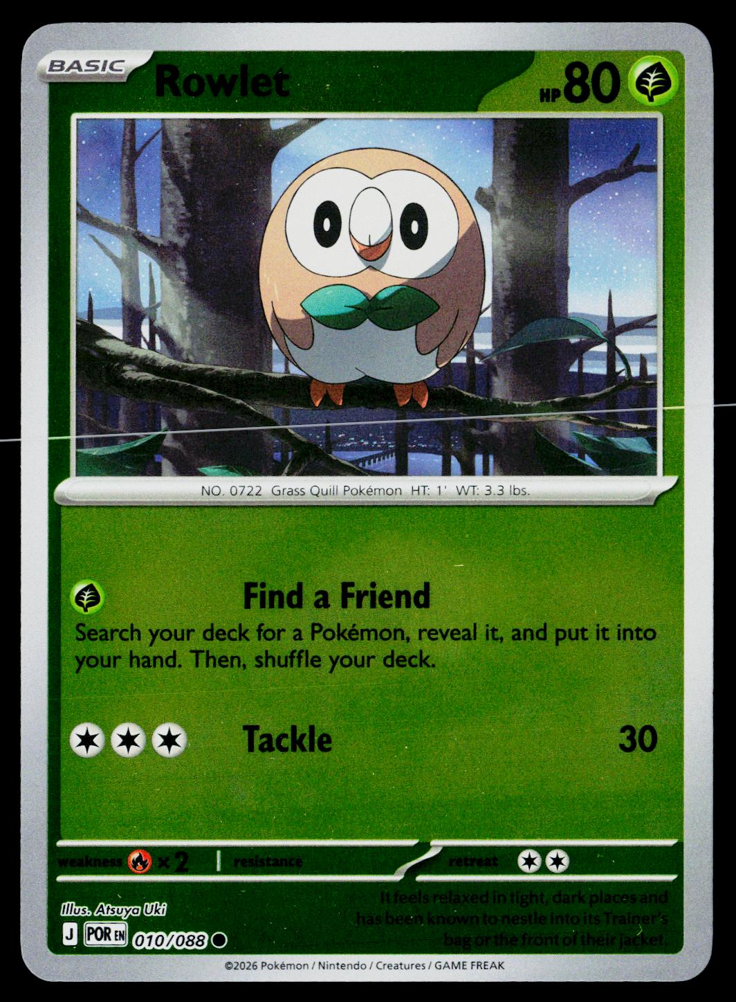 Rowlet Common