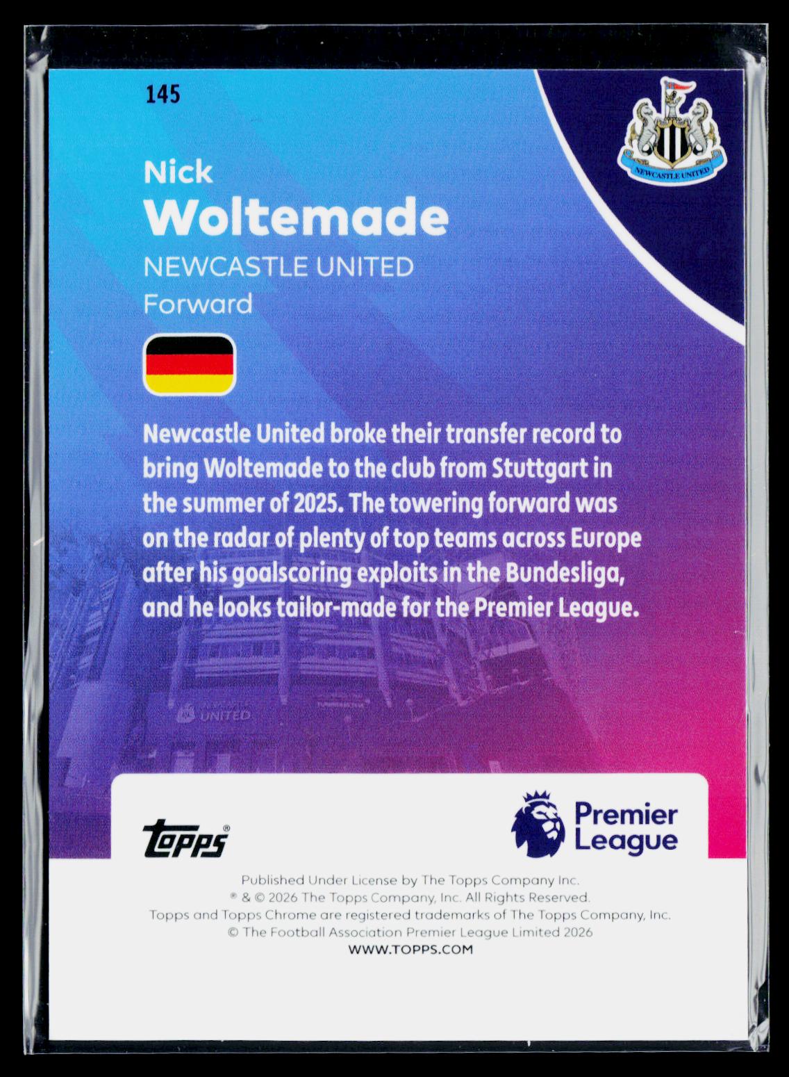 Nick Woltemade Newcastle United
