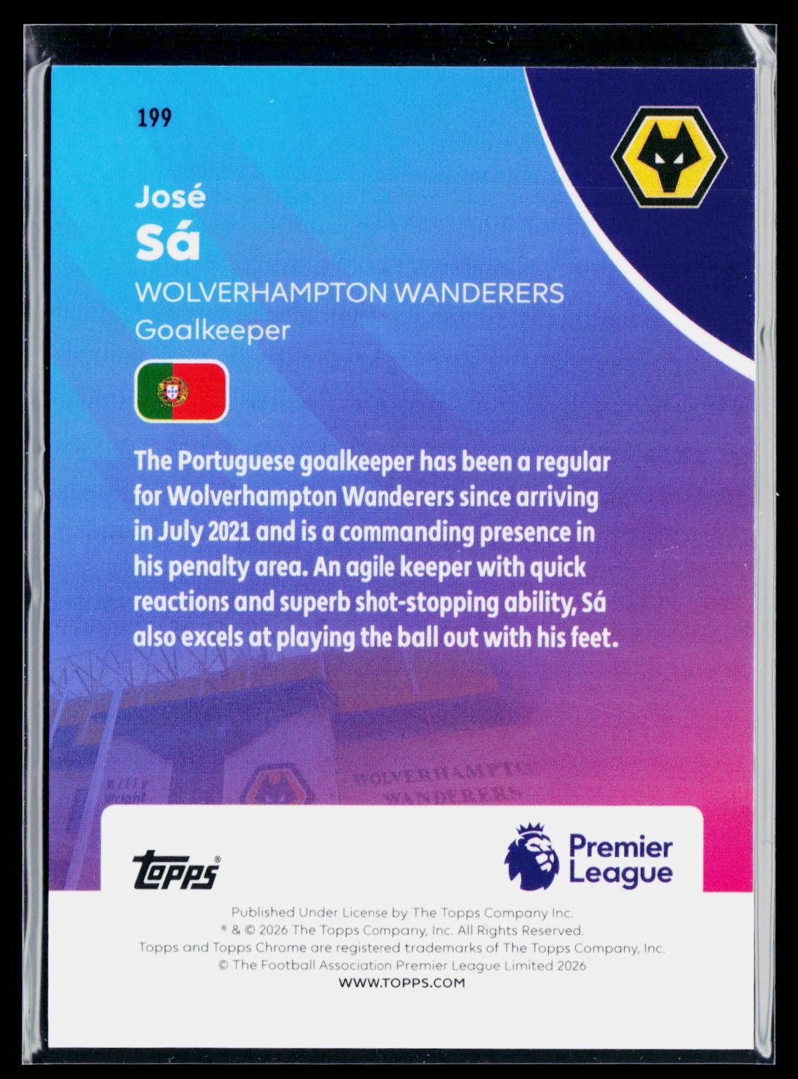 José Sá Wolverhampton Wanderers
