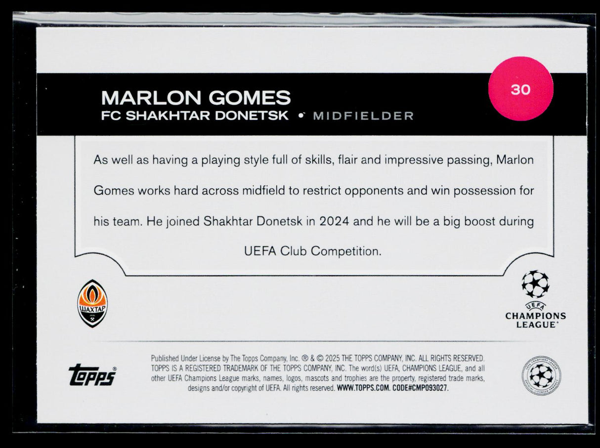 Marlon Gomes RC Shakhtar Donetsk