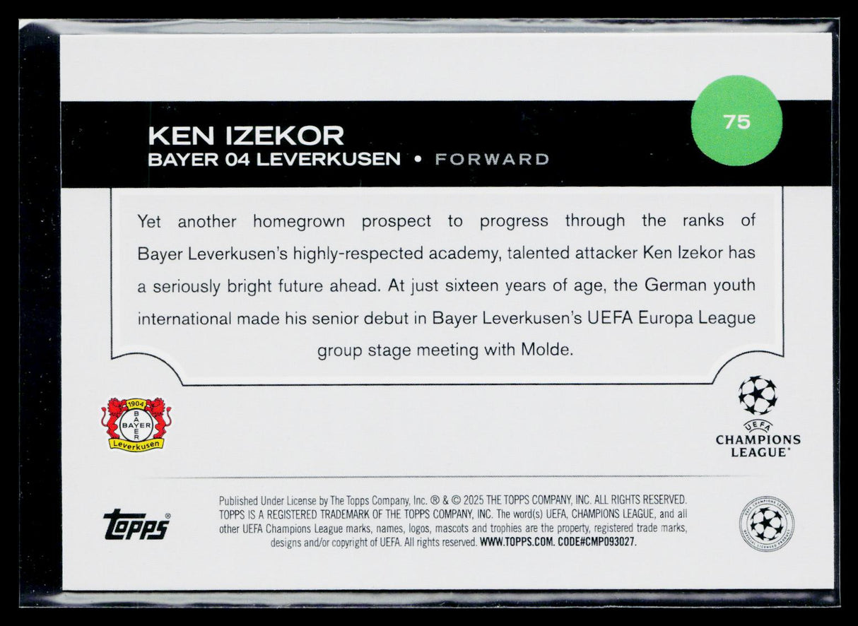 Ken Izekor RC Bayer 04 Leverkusen
