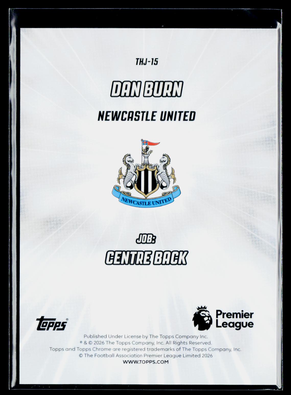 Dan Burn Newcastle United