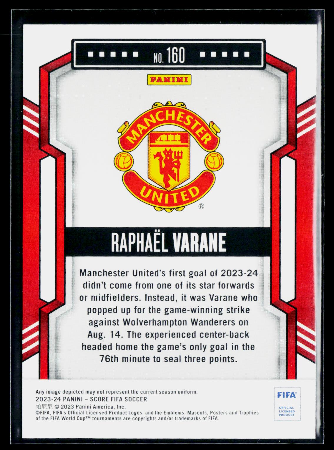 Raphael Varane Manchester United