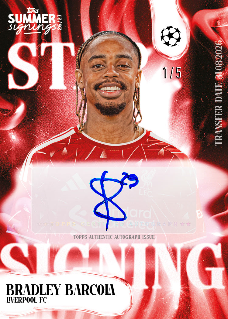 Topps UCC Summer Signings 26/27