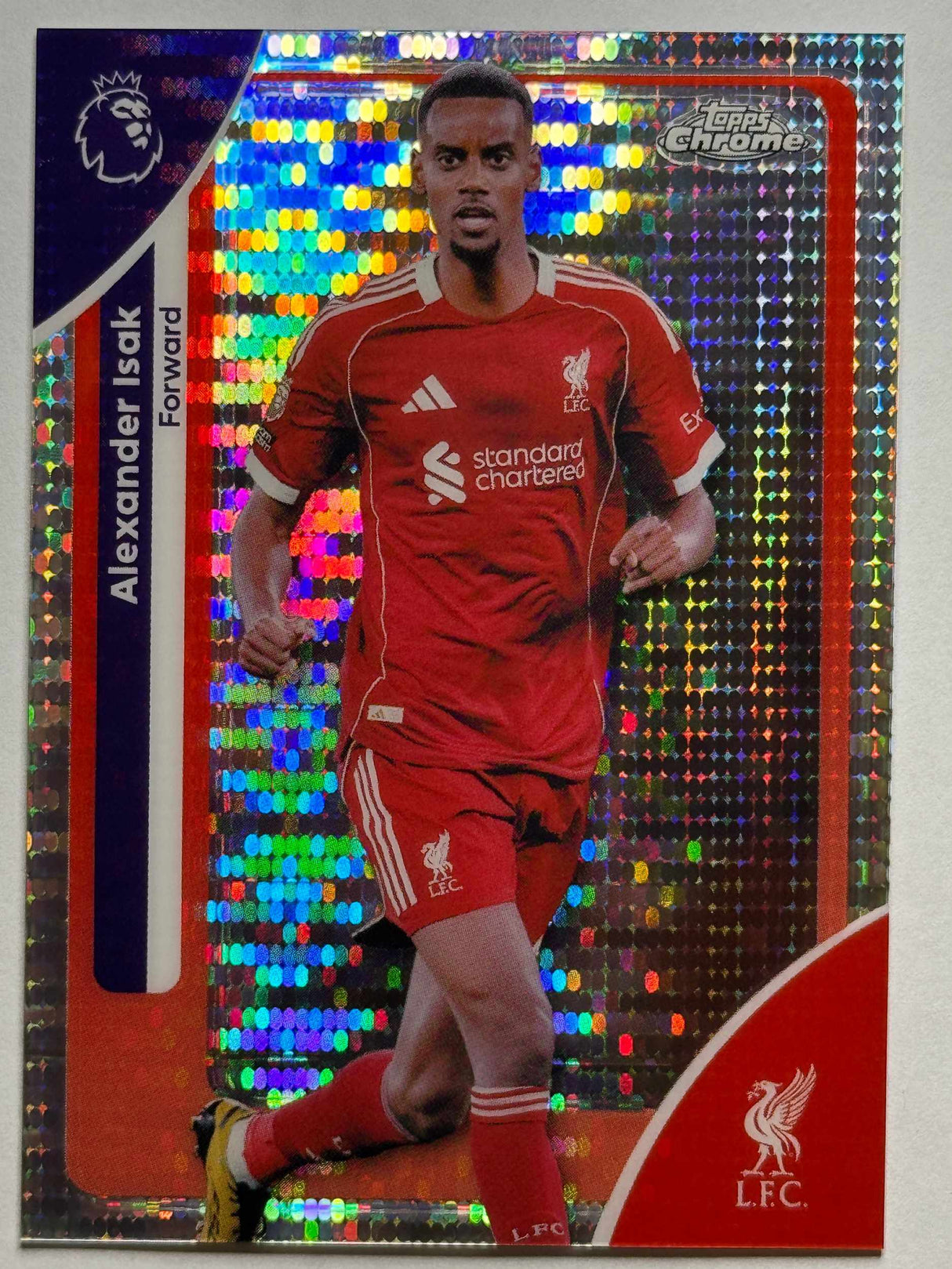 Alexander Isak - Pulsar - Topps Chrome PL 25/26