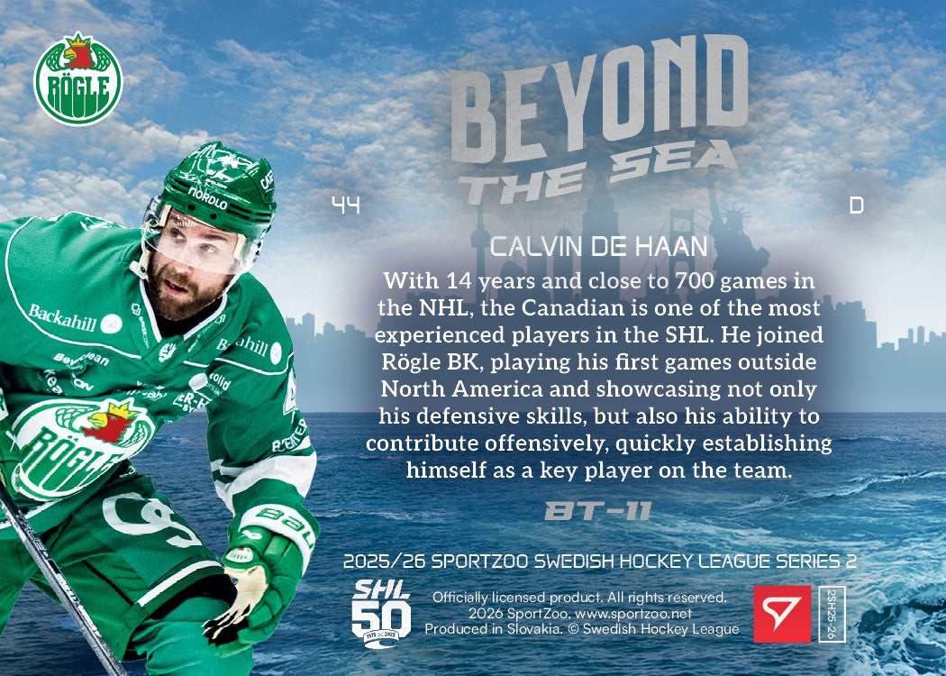BT-11 RBK Calvin de Haan BEYOND THE SEA