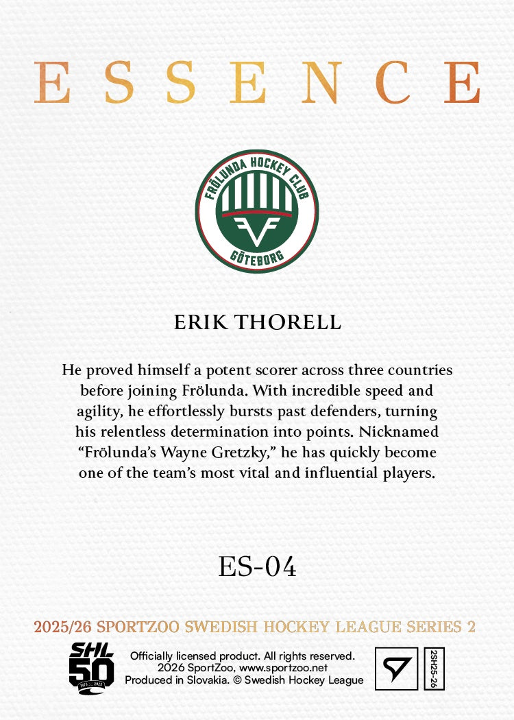 ES-04 FHC Erik Thorell ESSENCE