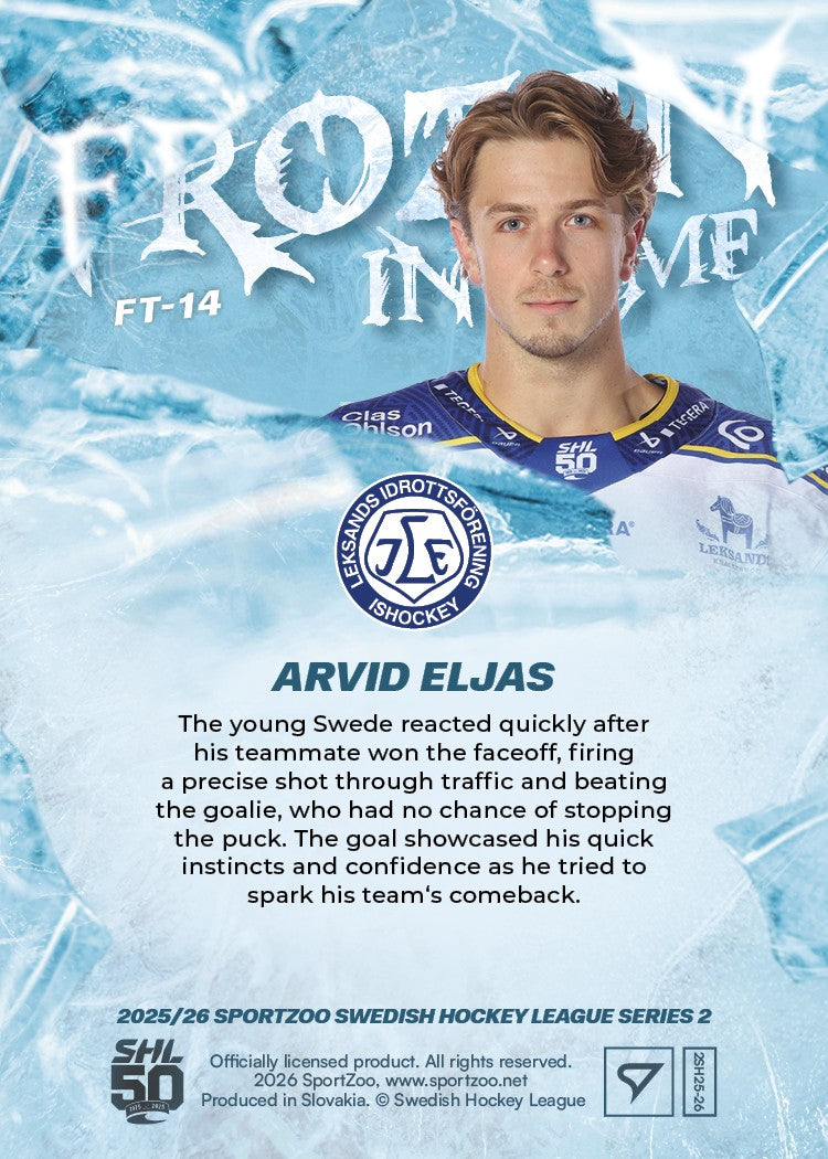 FT-14 LIF Arvid Eljas FROZEN IN TIME