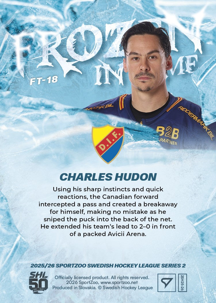 FT-18 DIF Charles Hudon FROZEN IN TIME