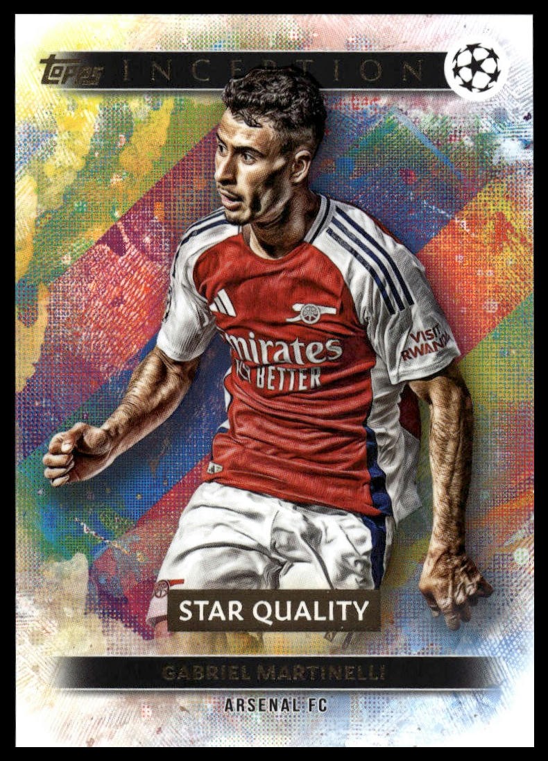 Gabriel Martinelli - Base - Topps Inception UCC 24/25
