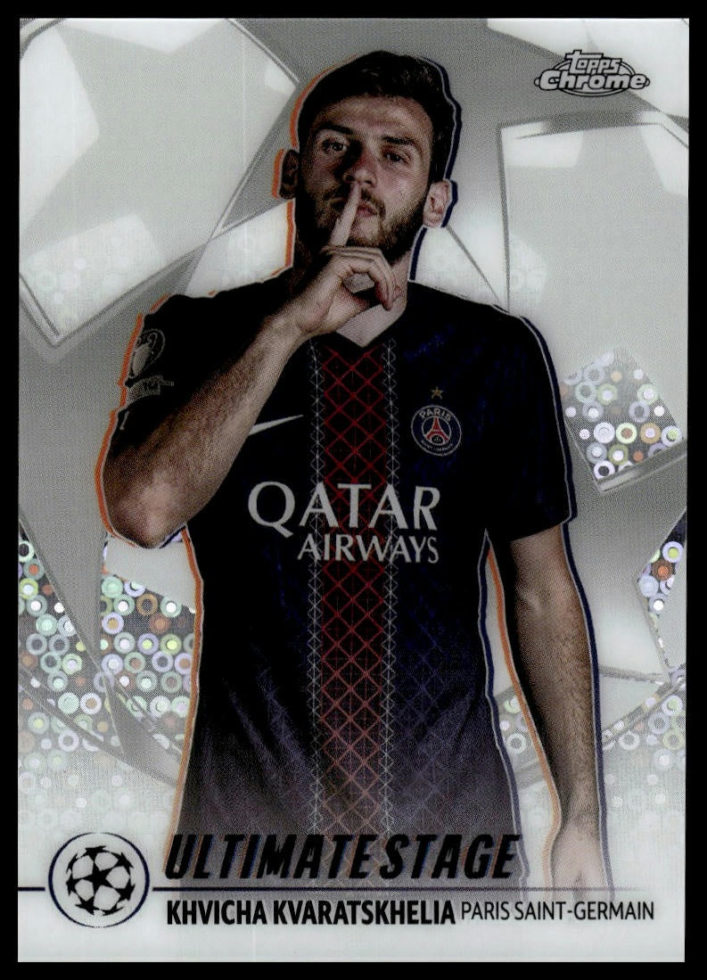 Khvicha Kvaratskhelia - Ultimate Stage - Topps Flagship 25/26