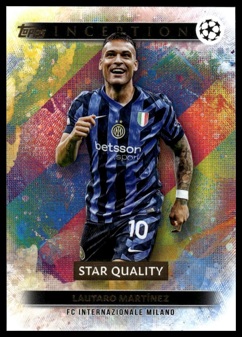 Lautaro Martinez - Base - Topps Inception UCC 24/25