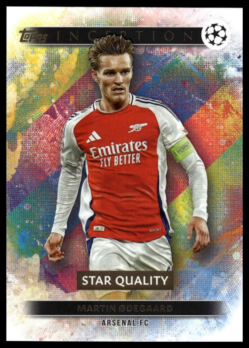 Martin Odegaard - Base - Topps Inception UCC 24/25