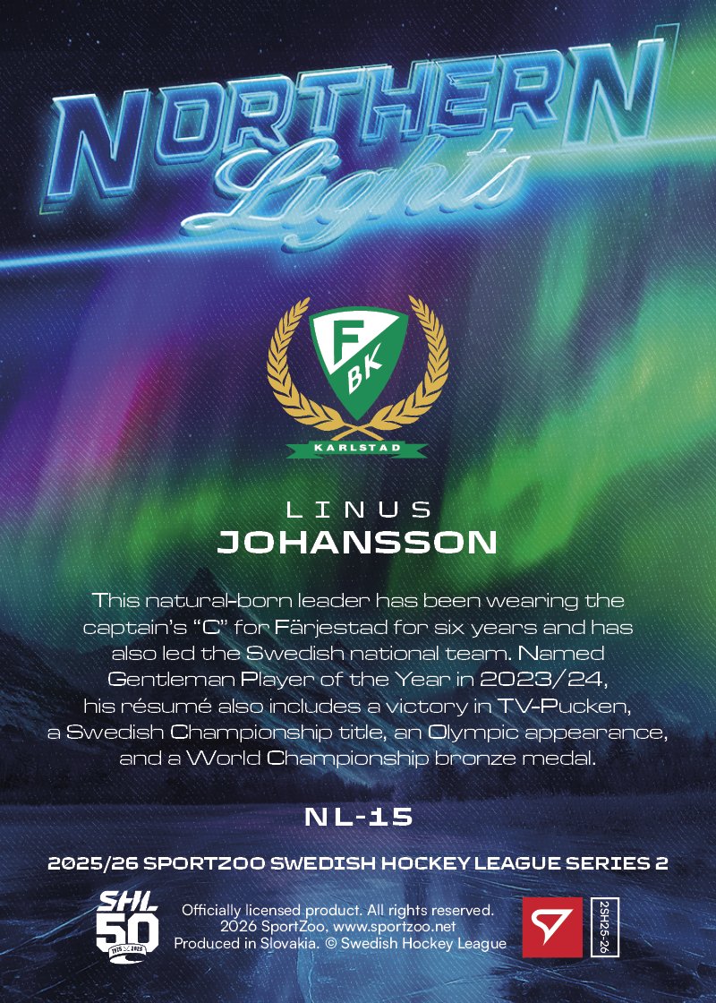 NL-15 FBK Linus Johansson NORTHERN LIGHTS