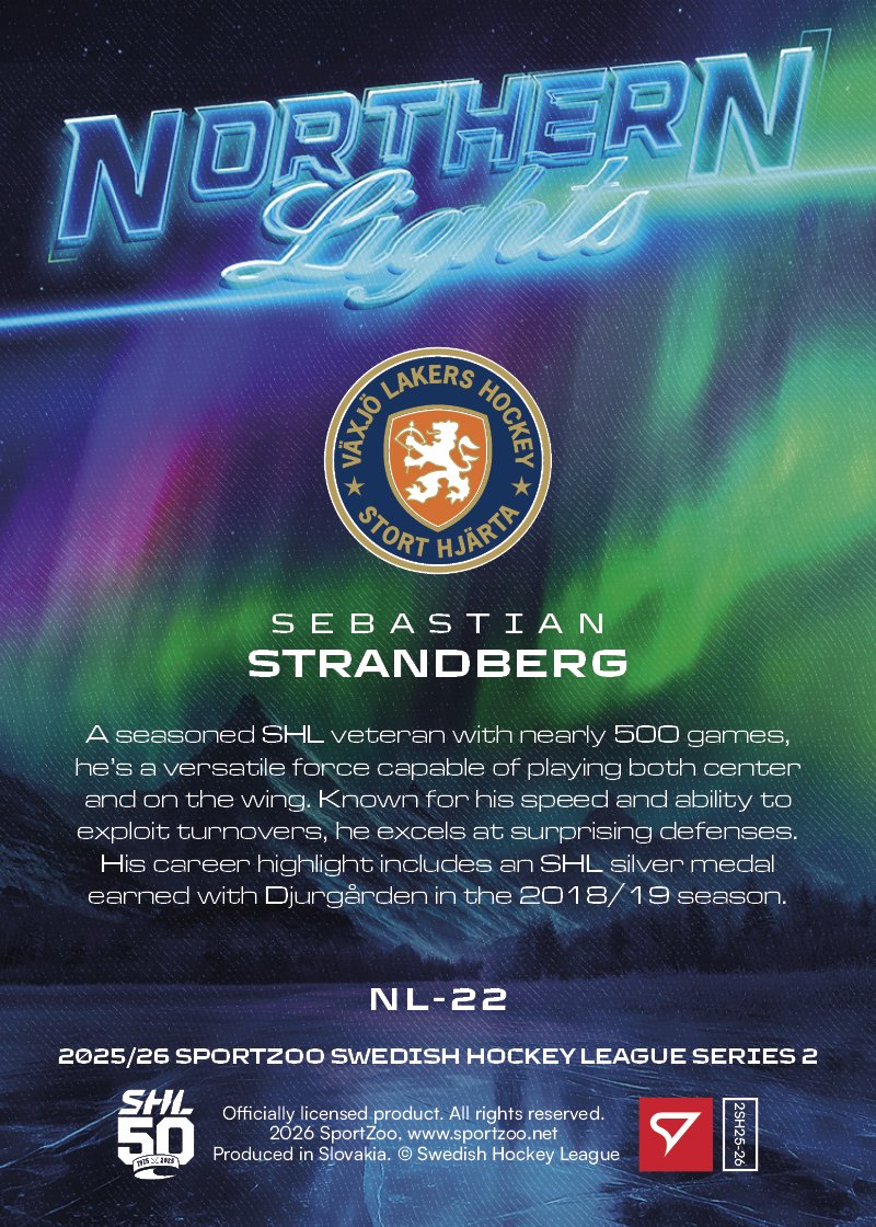 NL-22 VLH Sebastian Strandberg NORTHERN LIGHTS