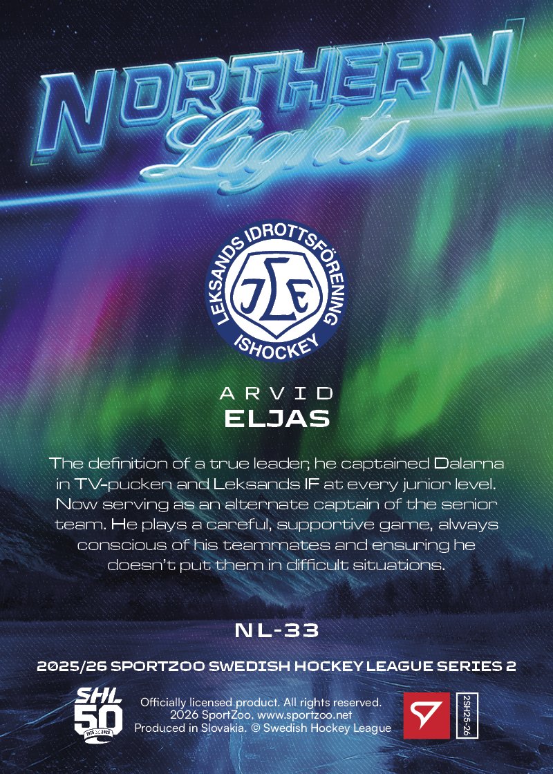NL-33 LIF Arvid Eljas NORTHERN LIGHTS