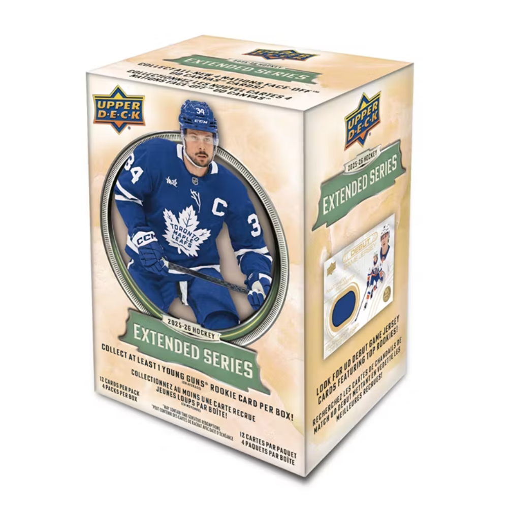 2025-26 Upper Deck Extended Series Hockey Blaster Box