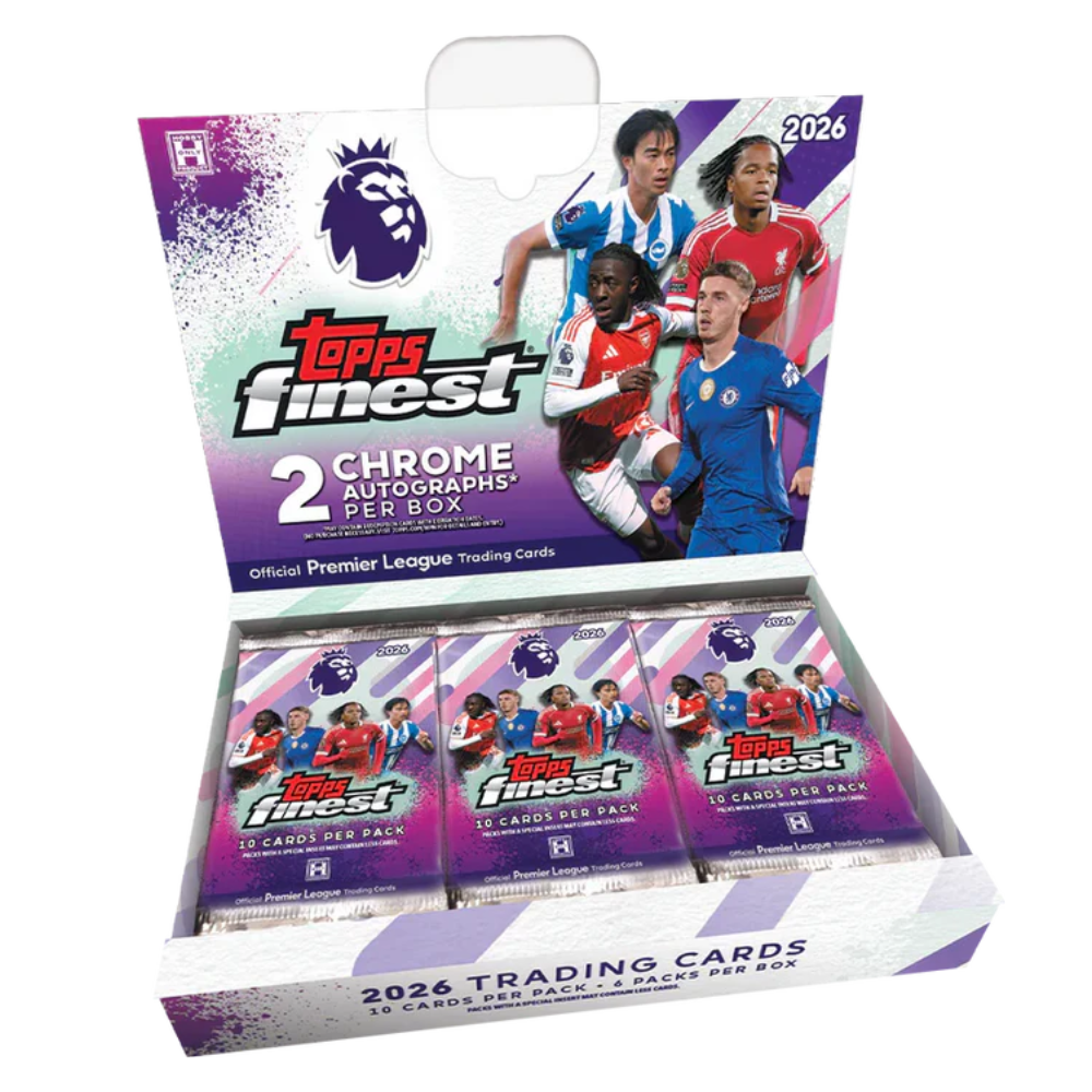 2026 Topps Finest Premier League Hobby Box