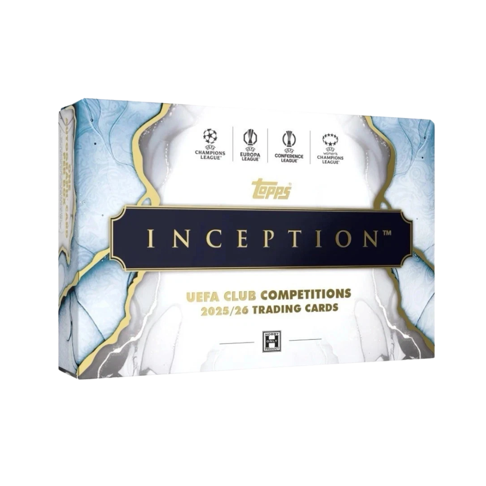 2025-26 Topps Soccer UEFA Club Competitions Inception Hobby Box