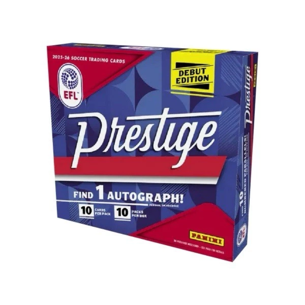 2025-26 Panini Prestige EFL Soccer Hobby Box