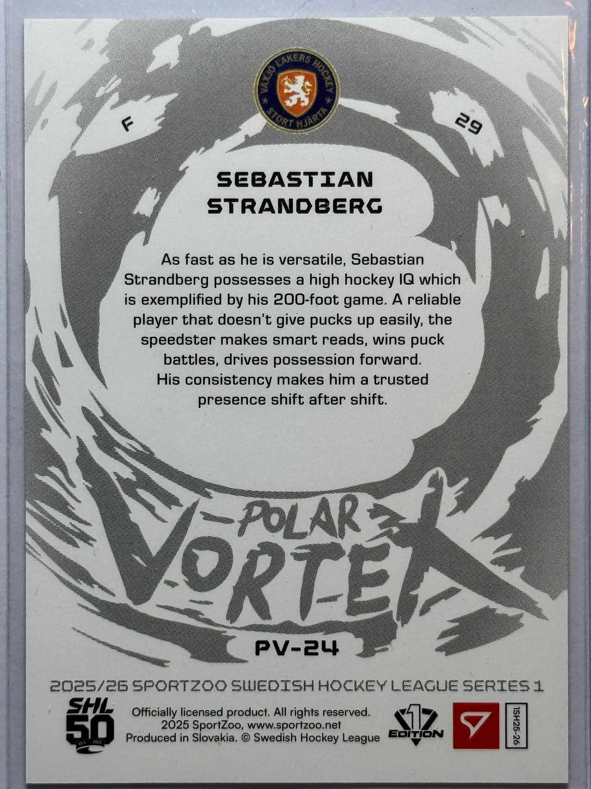 Sebastian Strandberg - Numrerad 27/99 - Polar Vortex