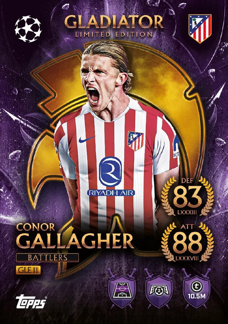 Topps Match Attax 25/26 – Mega Tin #4 Battlers