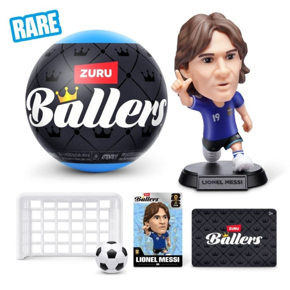 ZURU FIFA World Cup 2026 Ballers samlarfigur i fotbollsförpackning för barn och samlare.