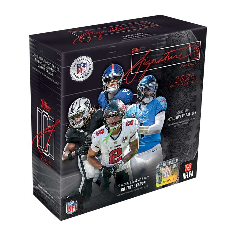 2025 Topps Signature Class NFL Football Mega Box
