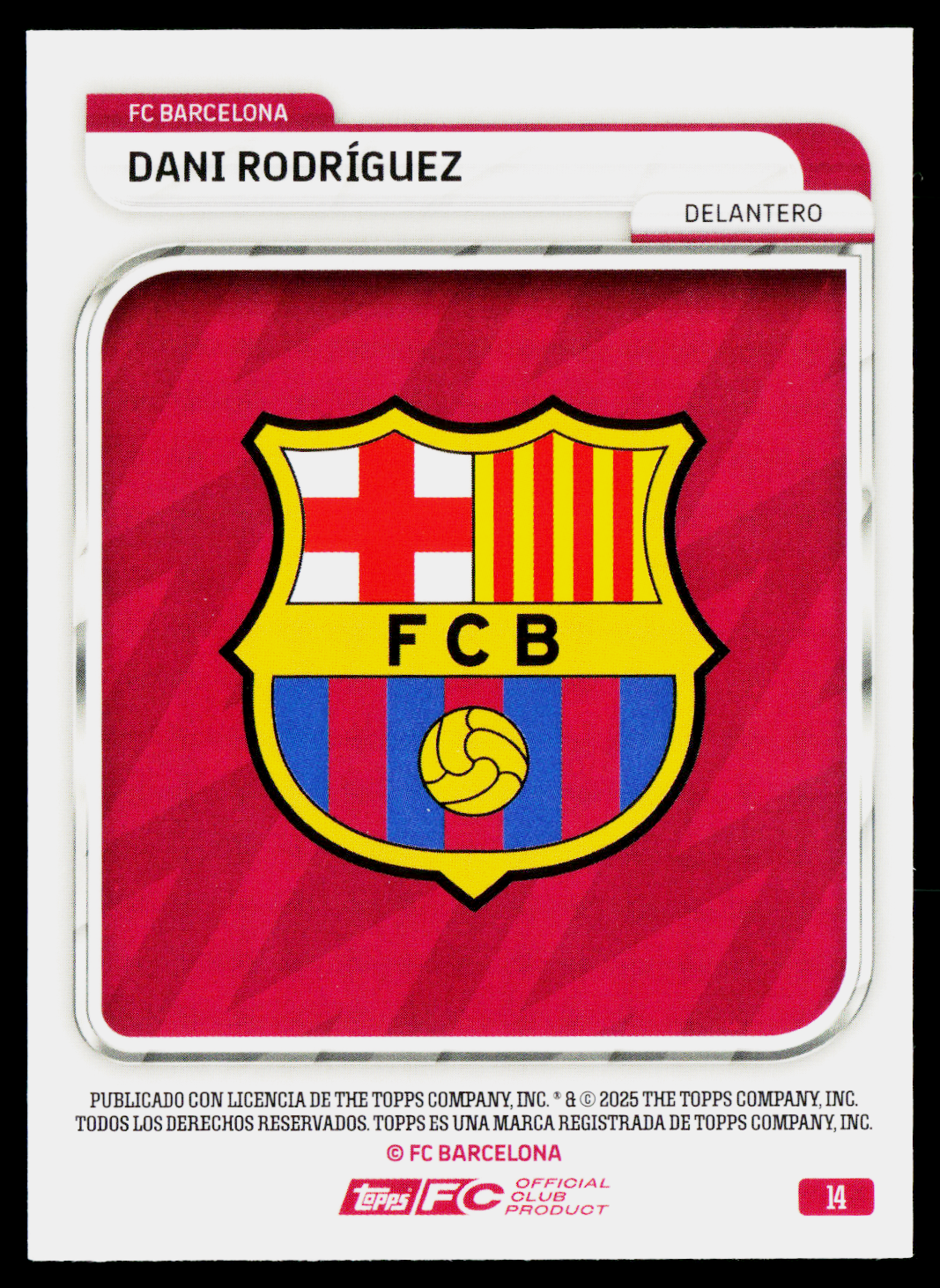 Dani Rodríguez FC Barcelona