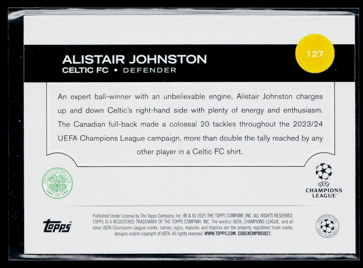 Alistair Johnston Celtic