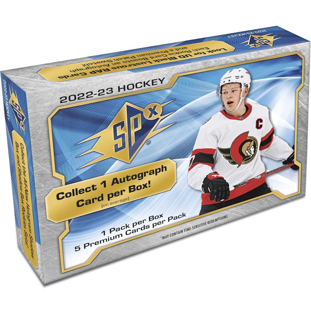 2022-23 Upper Deck SPx Hockey Hobby Box