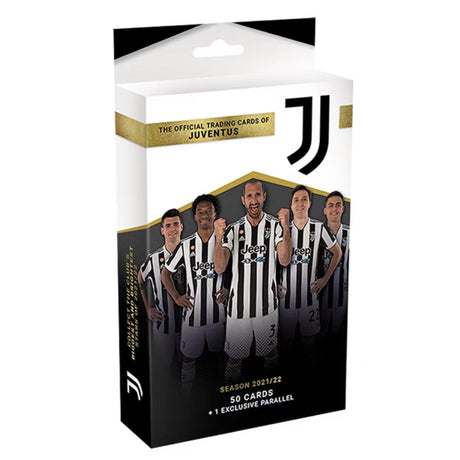 2021/22 Topps Juventus Official Team Set box med fotbollskort för samlare.