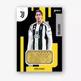 Daka Juventus Top Audience 2024-25 officiella samlarkort med fotbollsspelare från Juventus FC.
