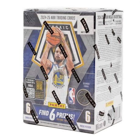 2024/25 Panini Mosaic Basketball NBA Blaster Box, samlarbox med basketkort och sällsynta inserts.