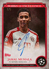 2024-25 Topps Chrome® UEFA Club Competitions - Hobby Box