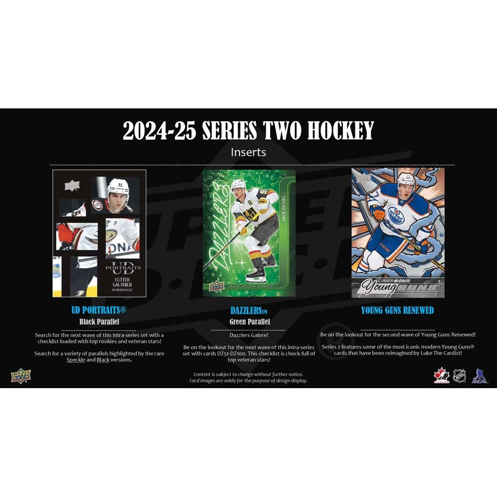 2024–25 Upper Deck Series 2 Hockey - Tin