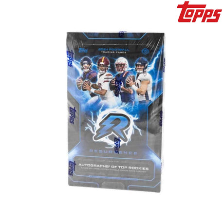 2024 Topps Football Resurgence Hobby Box, samlarbox med NFL fotbollskort för samlare.