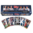 2025 Topps Baseball Complete Set Retail Box med samlarbilder, blå box med baseballkort för samlare.